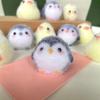 Милая липкая мягкая игрушка для снятия стресса в виде цыпленка, свиньи, собаки, симпатичная игрушка для снятия стресса с помощью сжимаемого силиконового брелок-сумки