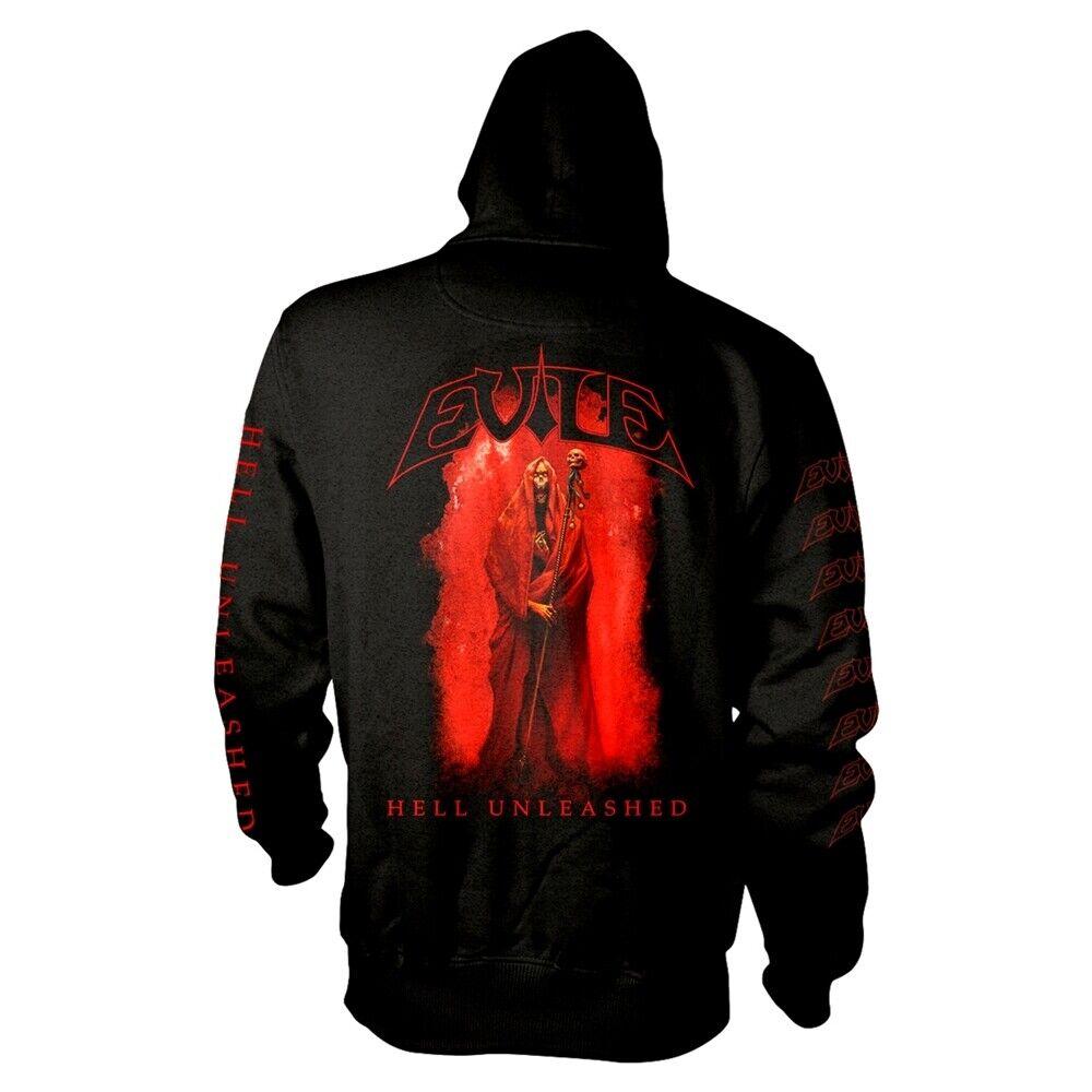 Толстовка Evile унисекс для взрослых Hell Unleashed на молнии во всю длину