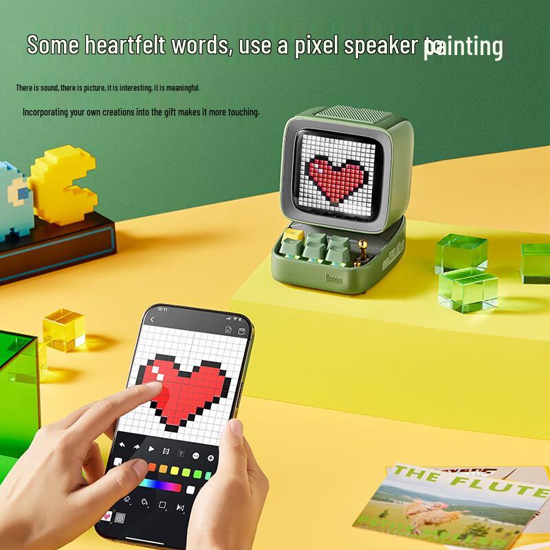 Divoom Ditoo Mic Pixel Art Bluetooth Karaoke Speaker