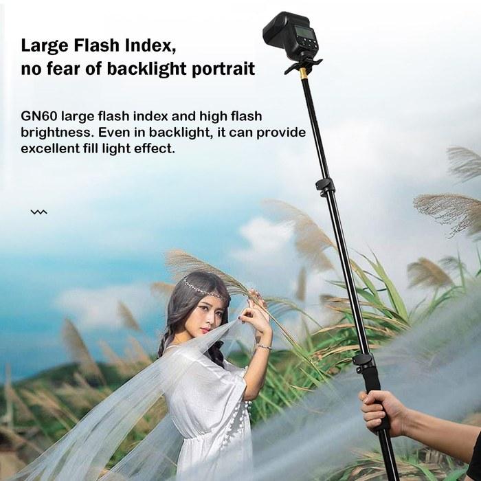Godox TT600 Flash Speedlite Strobe - 2.4G Wireless X System (Canon, Nikon, Pentax, Olympus) TT600-JP