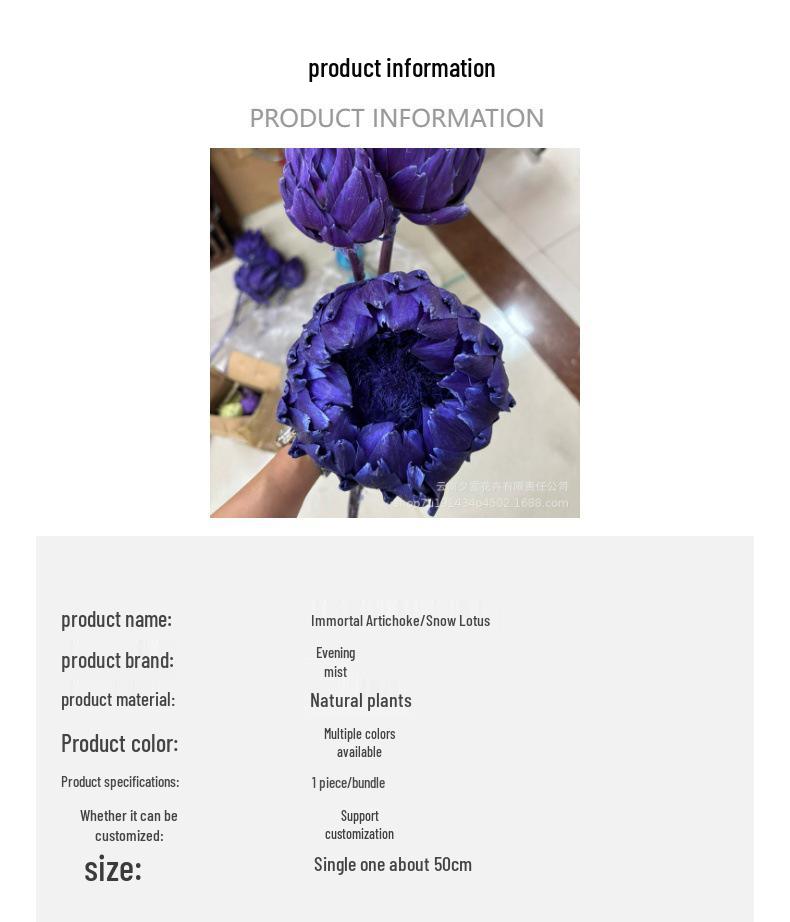 Artichoke Dried Flower and Jujube Branch Indoor Arrangement Ornament