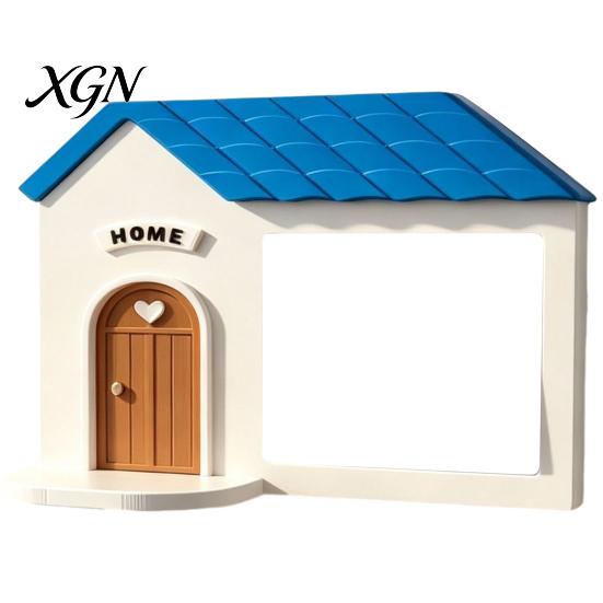 PLA Switch Decoration 3D Printed House Decoration, Light Frame with Figure Display Shelf, Wall Cover Plate for Home Office Living Room Cartoon