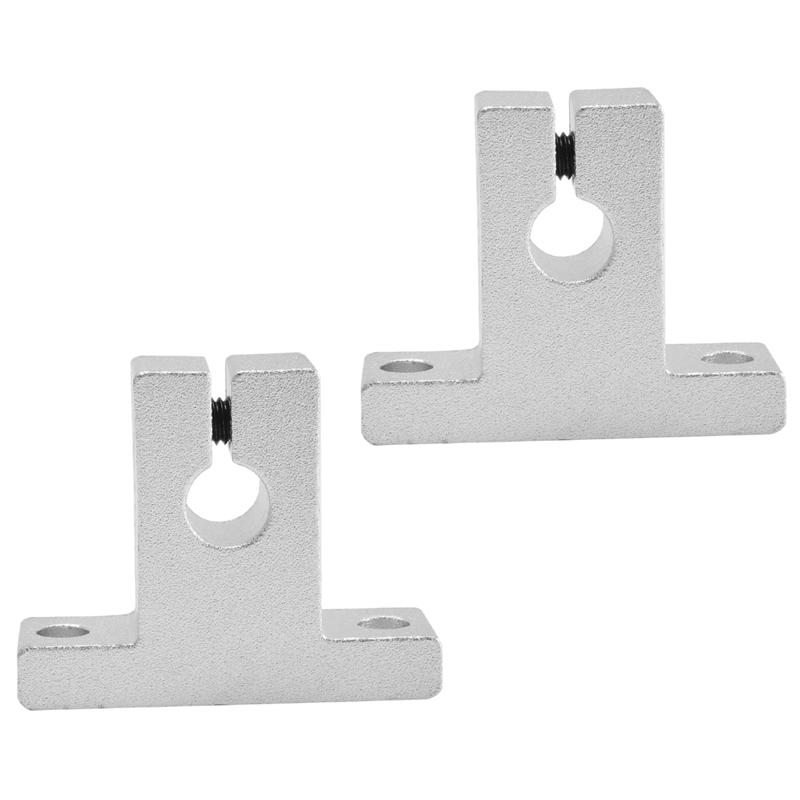 AD23-2 шт. Линейный направляющий зажимной стержень Опора направляющей вала Муфта для крепления SK8 8 мм