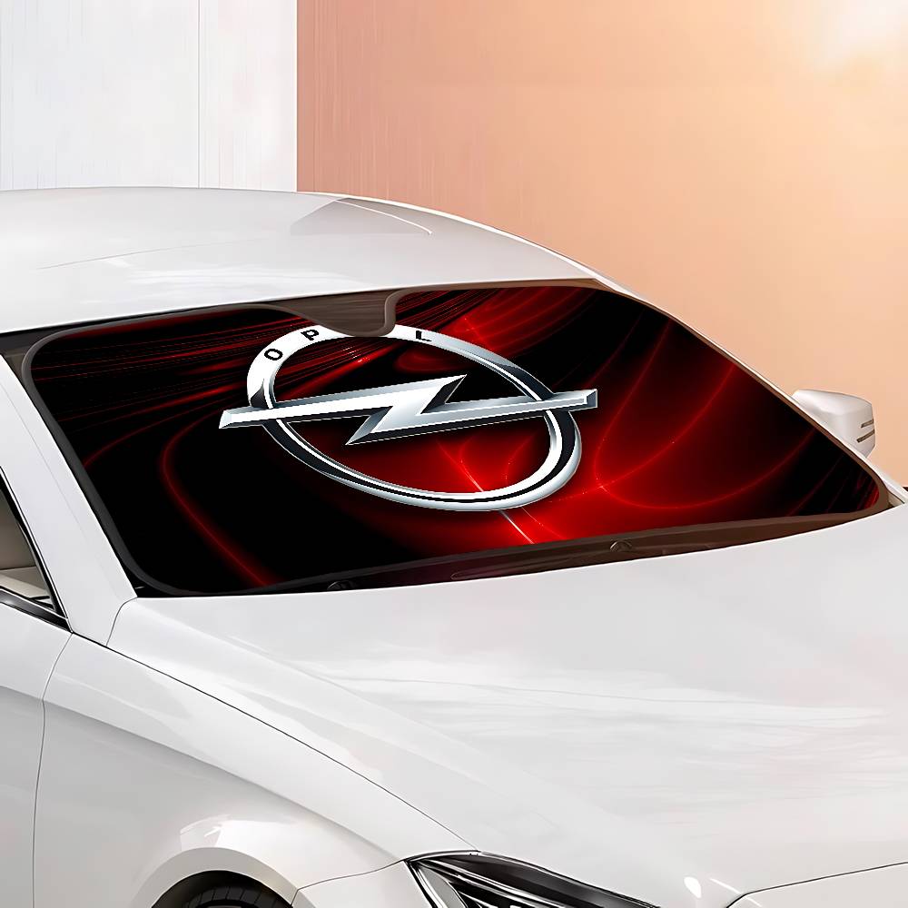 Opel LOGO Стильный и модный солнцезащитный козырек на лобовое стекло, Чехол на лобовое стекло автомобиля, Солнцезащитная шторка для автомобиля, Солнцезащитный чехол для автомобиля
