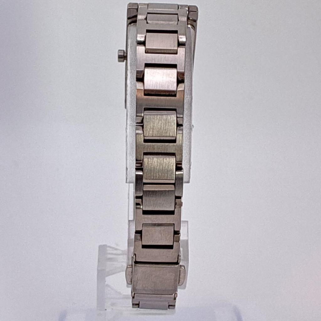Used battery CITIZEN Citizen Cross Sea Xc Silver Red Dial Red Square Rectangular