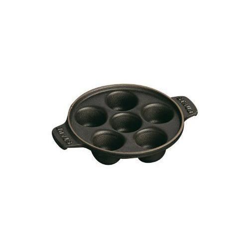 Poêlon Escargots - Staub - 6T - Noir Mat - Fonte - Cuisson homogène