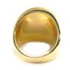 Позолоченное кольцо 'Клеопатра' золото - 22 мм