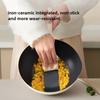 20cm Frying Pan Flat Bottom Skillet Uncoated Wok Nonstick Steak Omelette Pan Easy To Clean Kitchen Cookware Gas and Induction