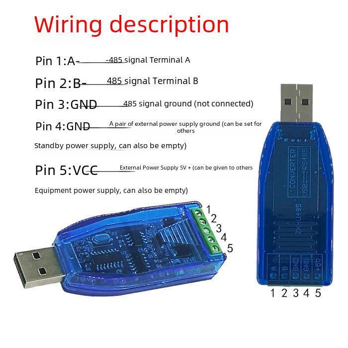 Промышленный преобразователь USB в RS232/RS485 с защитой TVS