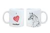 Noriker - cup with a horse, cute cup with graphics, a gift with your photo from the Art-Dog brand