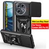 Чехол для Tecno Camon 30s Pro 4G Чехол Сдвижная защита камеры Вращающаяся подставка-кольцо Задняя крышка для Tecno Camon 30S Pro 4G Capa