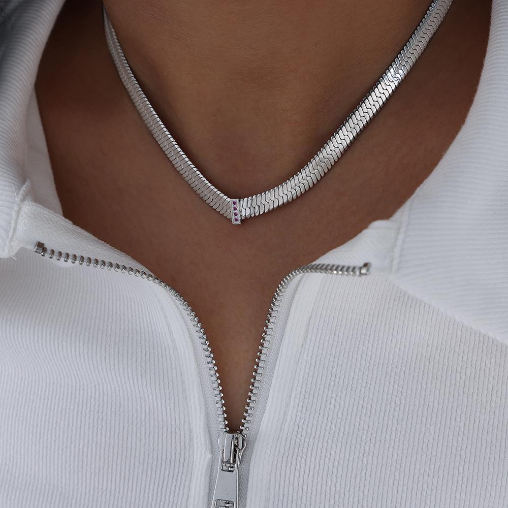 Цепочка из нержавеющей стали 316L для женщин, с покрытием из 18-каратного золота, инкрустированная цирконами, женские толстые колье в стиле хип-хоп и рок