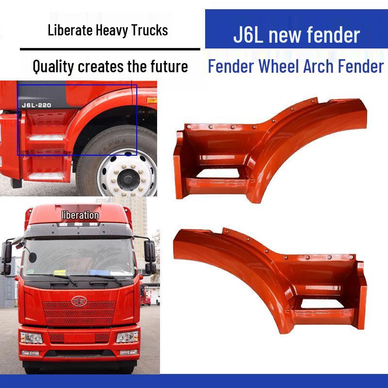 Fender Elite 2.0 for Jiefang J6L: Wheel Eyebrow & Cab Pedal