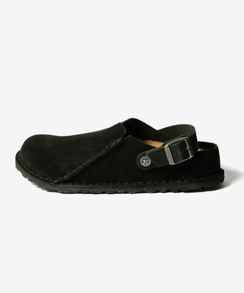 Birkenstock Lutry Премиум Замша 1025356 ЧЕРНЫЙ Узкая посадка 36 / 23,0 см Комплект включает Сандалии