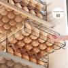 Transparent Double-Layer Egg Storage Box for Refrigerator