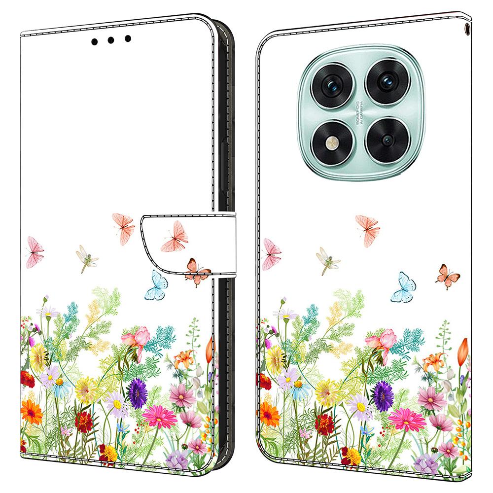 Кожаный чехол с рисунком для Xiaomi Redmi Note 14 Pro+ 5G, кошелек-подставка, откидная крышка для телефона