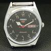 ВИНТАЖНЫЕ ВОССТАНОВЛЕННЫЕ МУЖСКИЕ ЧАСЫ SEIKO 5 AUTOMATIC 6309A ЯПОНИЯ ЧЕРНЫЕ a441394-5 Sk-a441394