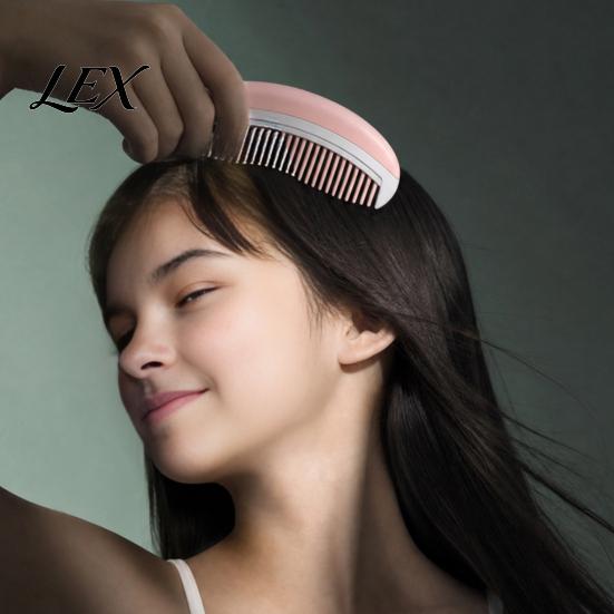 Detangling Hair Comb Spring Shock-Absorbing Comb, Ergonomic Curved Bounce for Styling Men Women, Tangle-Free Scalp Massage with Retractable Teeth