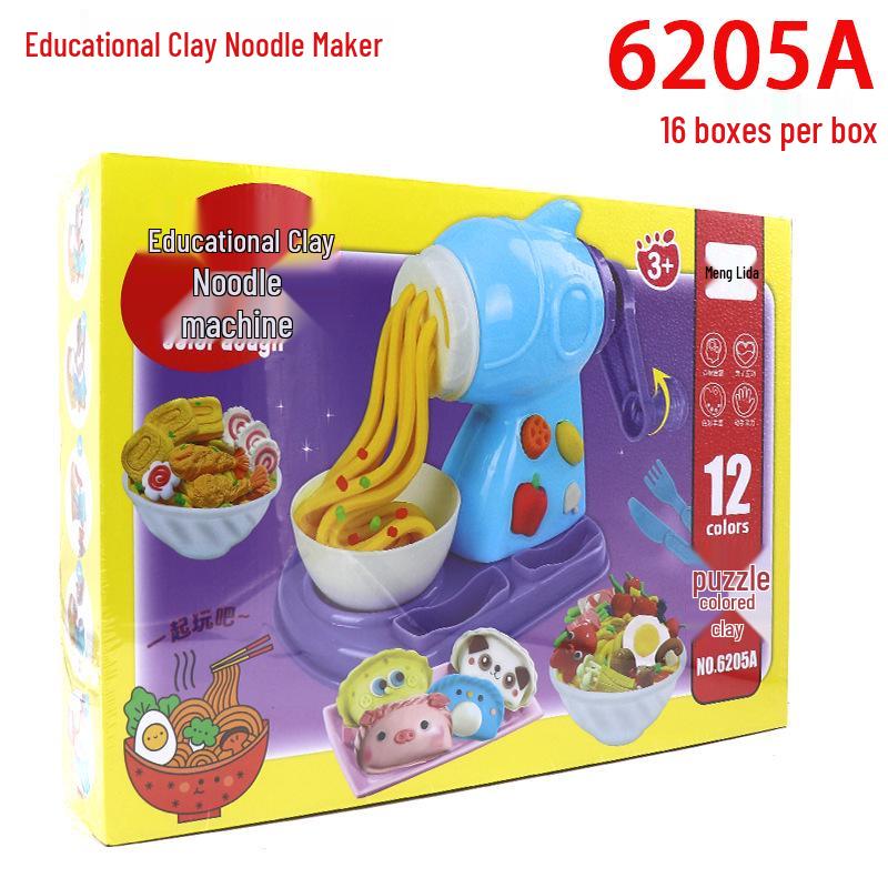 Нетоксичный набор пластилина Play-Doh для детей 'Машина для изготовления лапши и мороженого'