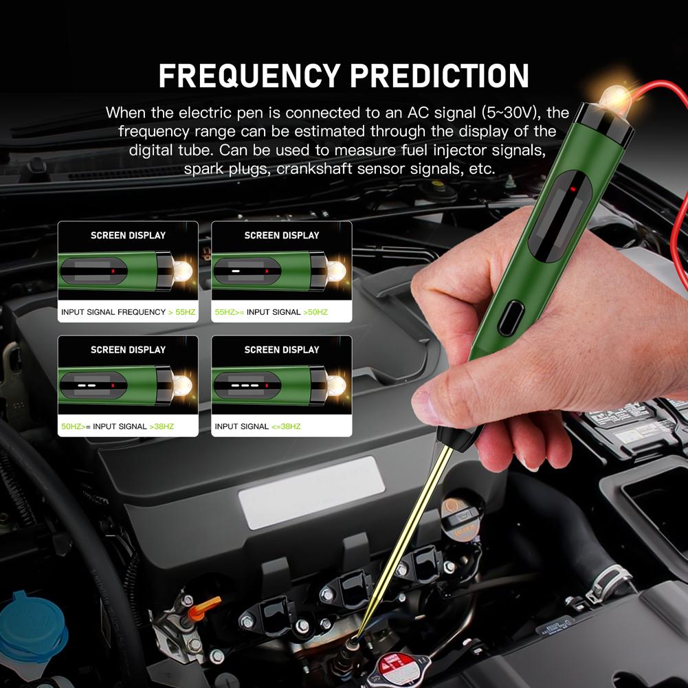 Портативный портативный цифровой дисплей Автомобильные диагностические инструменты Зонд Детектор карандашей Домашний авторемонт Ahop