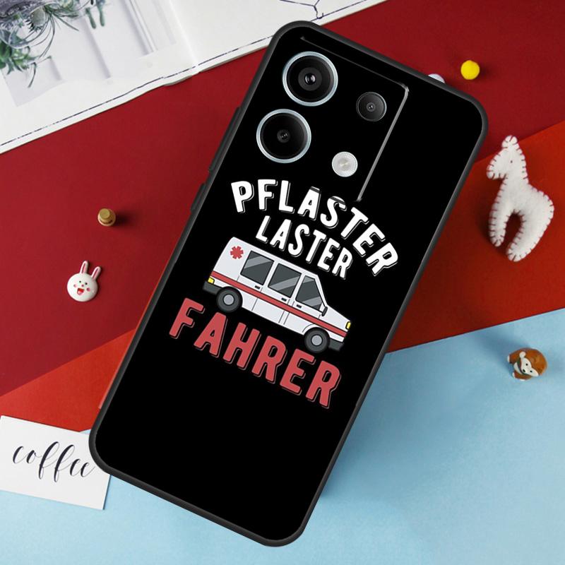 Ambulance EMS EMT Paramedic Case For Xiaomi Redmi Note 13 12 11 8 9 10 Pro Note 12S 11S 10S Redmi 12 10C 12C 13C Cover