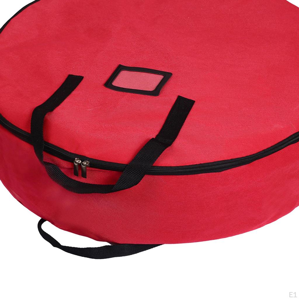 Christmas Wreath Storage Bag Garland Case Container for Ornaments with