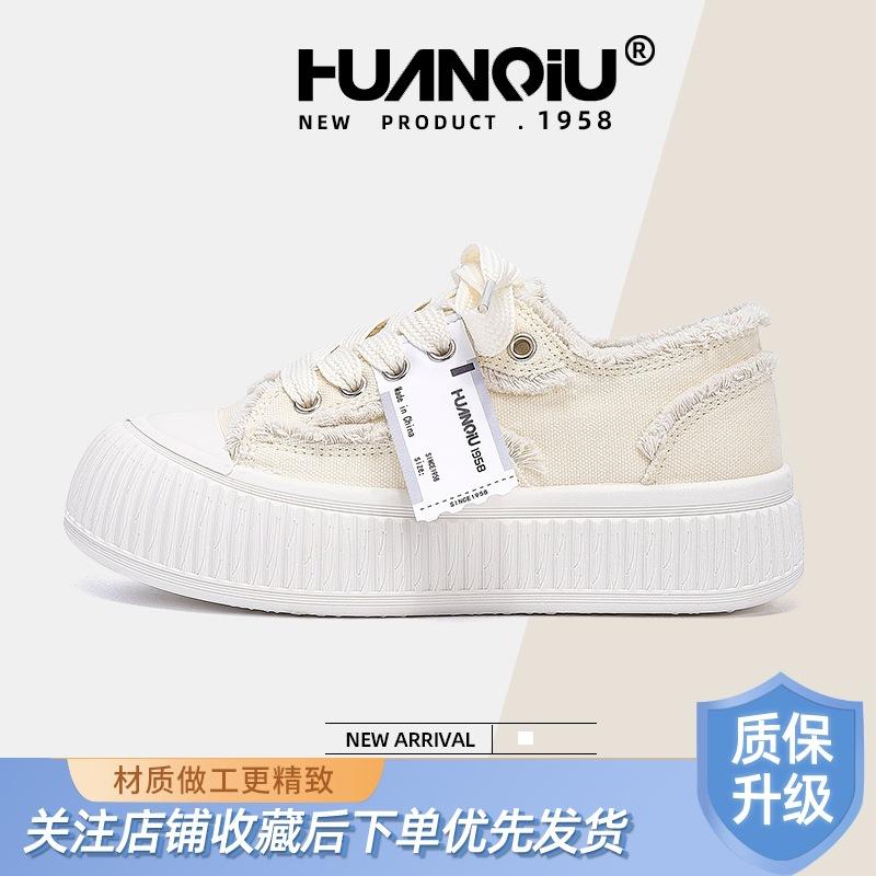 Глобальные парусиновые туфли женские ZHQ-XA516 новые летние универсальные маленькие женские туфли повседневные маленькие белые туфли женские туфли тренд