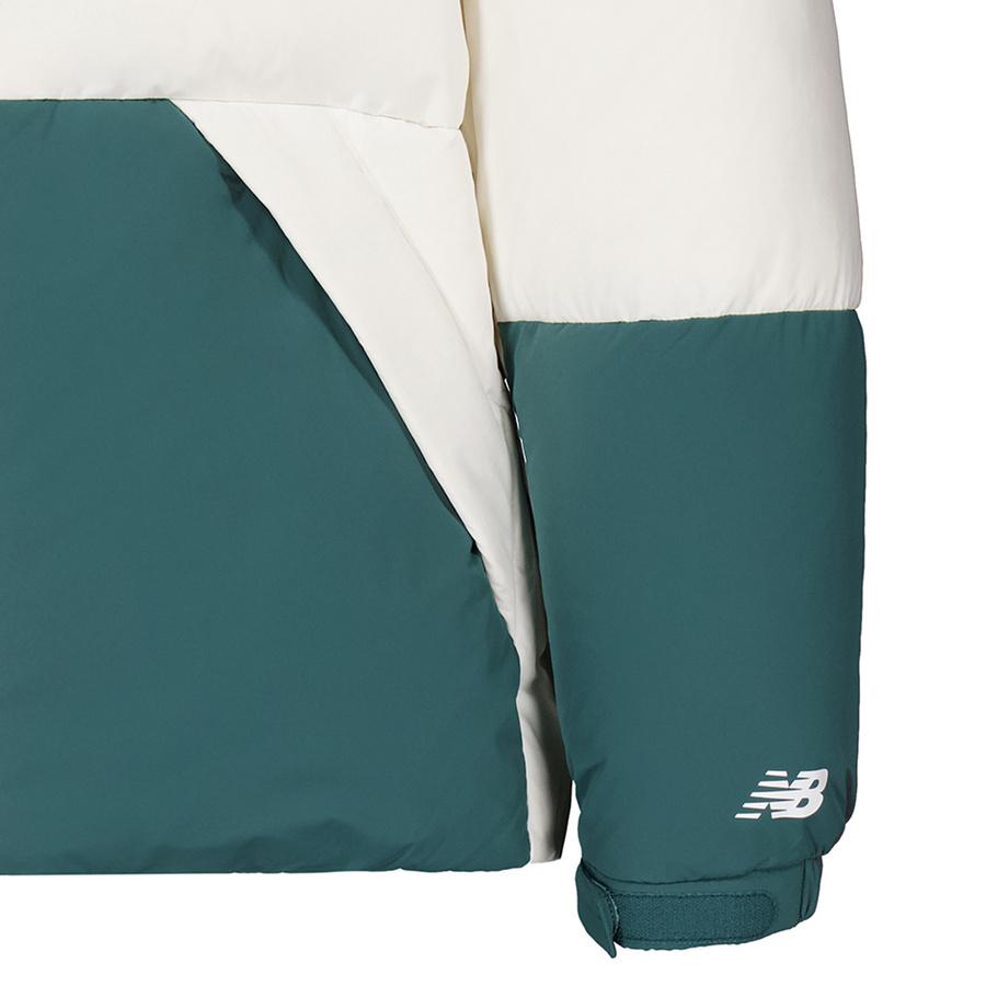 New Balance Легкая городская пуховая куртка мужская цвет слоновой кости белый NPE41011-IV