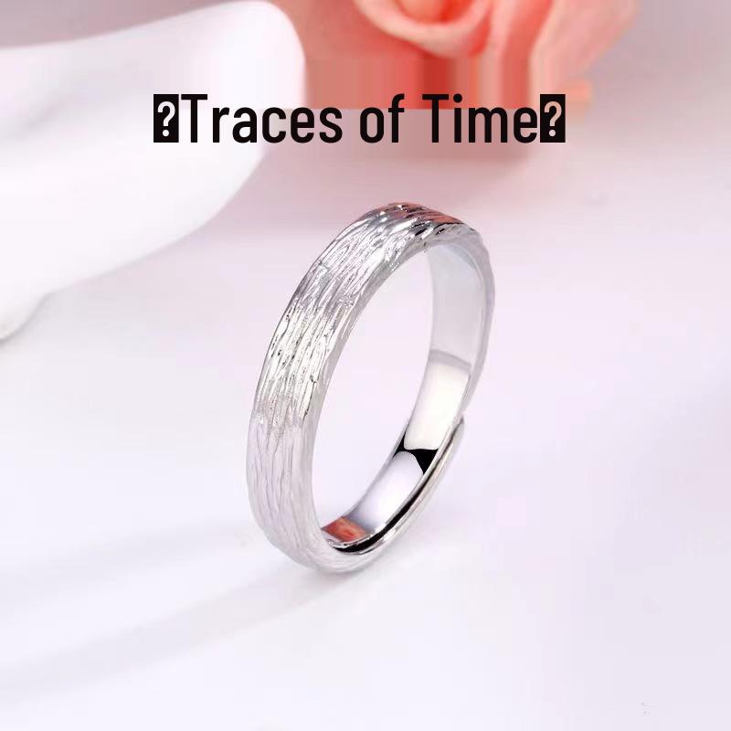 Men's Adjustable Retro Hip-Hop Index Finger Ring - Open, All-Match Single Trend Ring