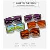 Oversized Square Diamond Y2k Sunglasses New Women Men Fashion Rhinestone Sun Glasses Lady Luxury  Designer Eyewear UV400 Unisex