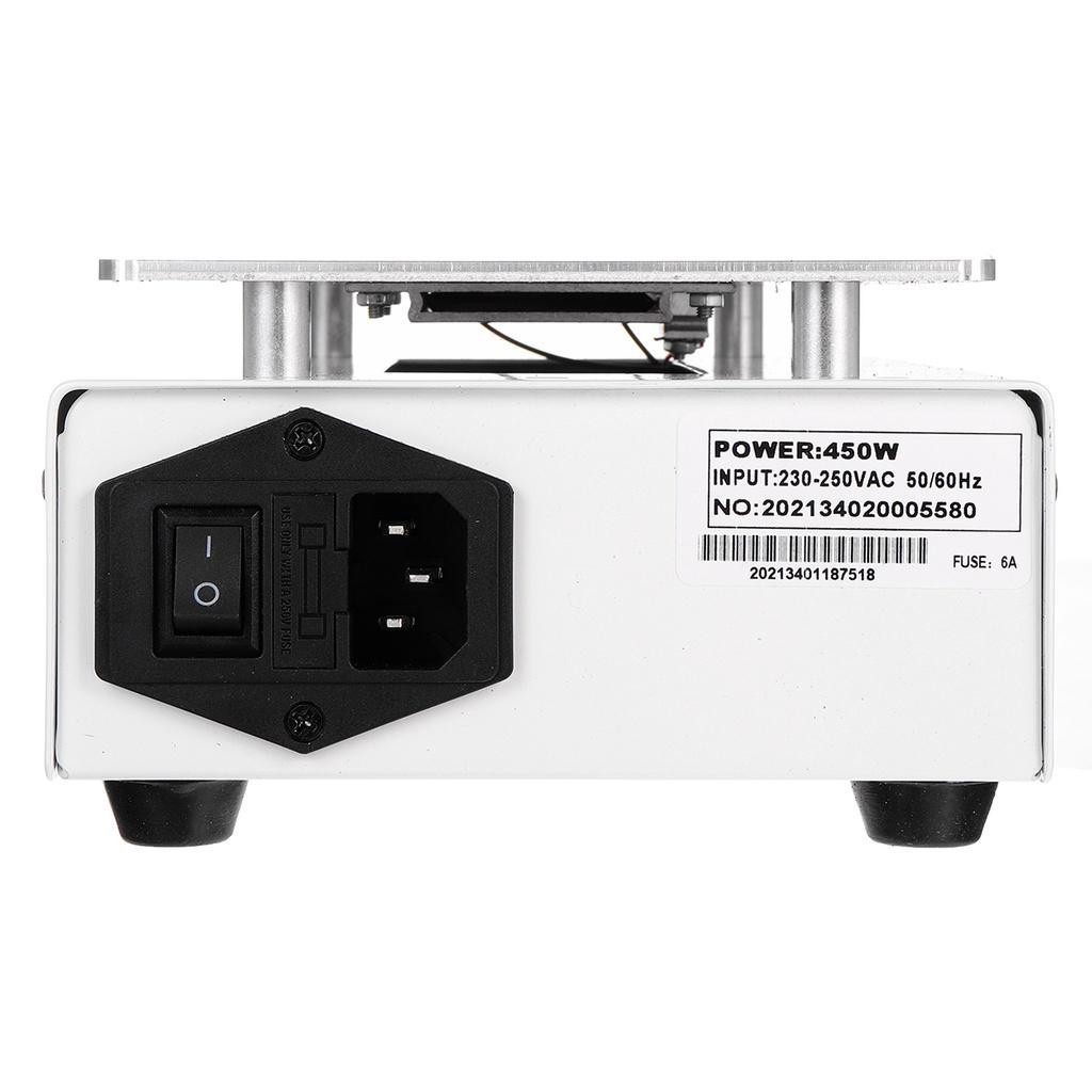 7-дюймовый 220/110 В сепаратор ЖК-экрана, автоматическая нагревательная платформа, машина для ремонта телефона, удаление стекла, гладкая пластина, сепаратор экрана