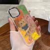 Подходит для iPhone17ProMax масляная живопись милый котенок мягкий чехол чехол для мобильного телефона Apple 16Pro большое отверстие противоударный