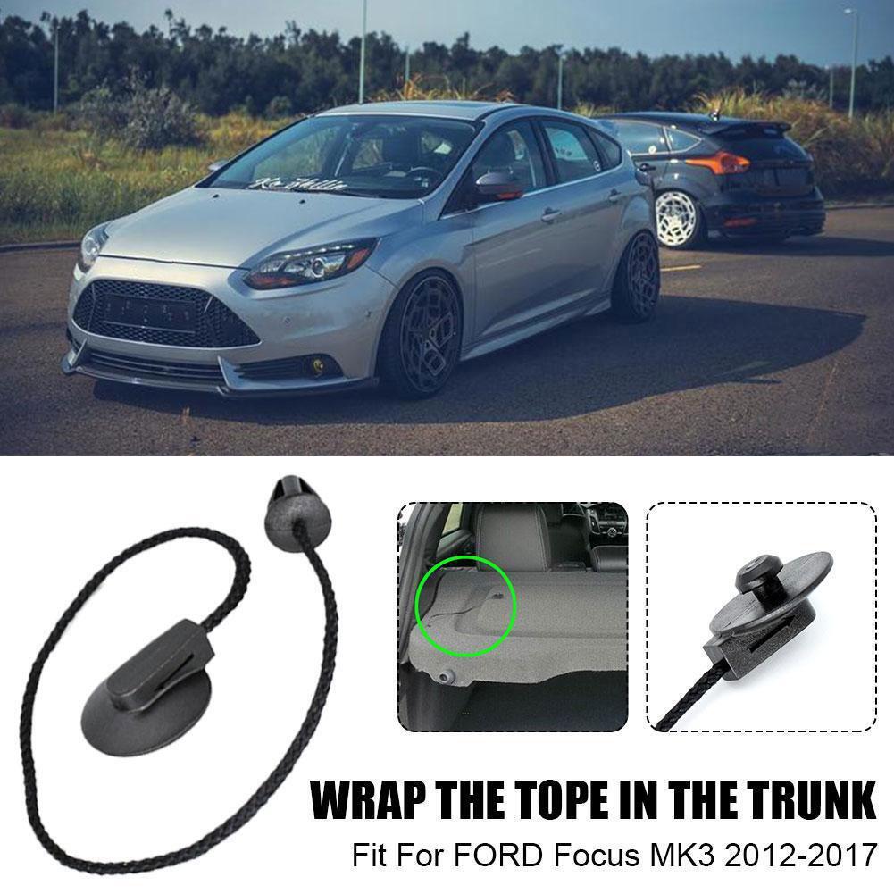 2 шт. для Ford задняя полка багажника шнур для Ford Focus MK3 люк полка лоток крышка ремень шнур клипсы