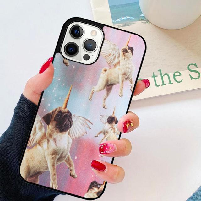 МИНУЛАЯ ЩЕНЯЧЬЯ СОБАКА МОПС Чехол для телефона Cover Для iPhone 17 Air 16 15 14 Plus 13 12 11 Pro Max Apple Shell Coque