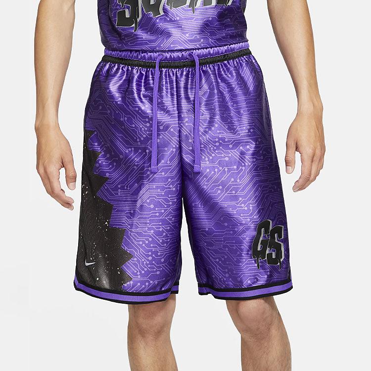 Nike Космический джем: Быстросохнущие баскетбольные шорты A New Legacy X LeBron Tune Squad, мужские брюки фиолетового цвета DJ3876-560