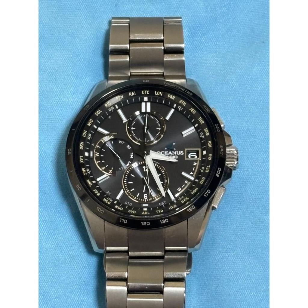 Б/у [Б/у в хорошем состоянии] Casio Oceanus Classic Line OCW-T2600J-1AJF (черный) Дата покупки: 6 июля 2025 г.