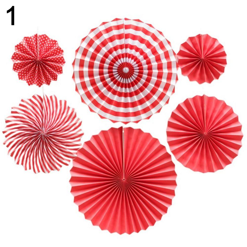 Decorations Birthday Decor Supplies Flower Paper Crafts Paper Fan Flowers Wedding Fans Tissue Paper