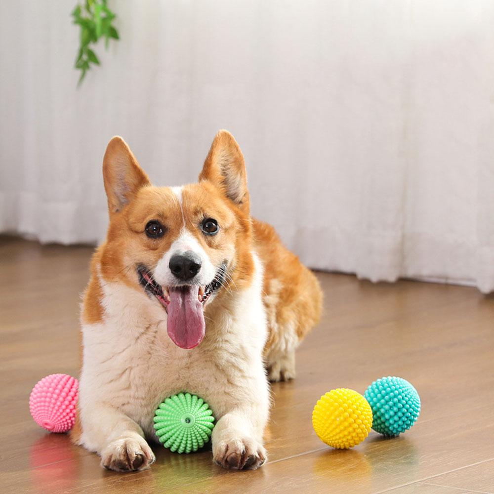 Pet Chewing Toy, Grating Fat Ball, Durable Dog Chewing Ball for Grinding and Cleaning Teeth, Pet Supplies For