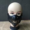 Punk Leather Mask Hannibal Nightclub Performance Rivet Mask Personality Motorcycle Rock Non-mainstream Mask Man