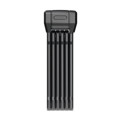 ABUS Bordo 6200K 90 SH Складной замок Гибкий велосипедный замок с креплением Поворотный корпус замка Безопасный благодаря закаленной стали и цилиндру XPlus Черный - -
