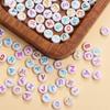 100Pcs 7mm A-Z Letter Beads For Jewelry Making DIY Bracelet Handmade Accessories Fashion Material