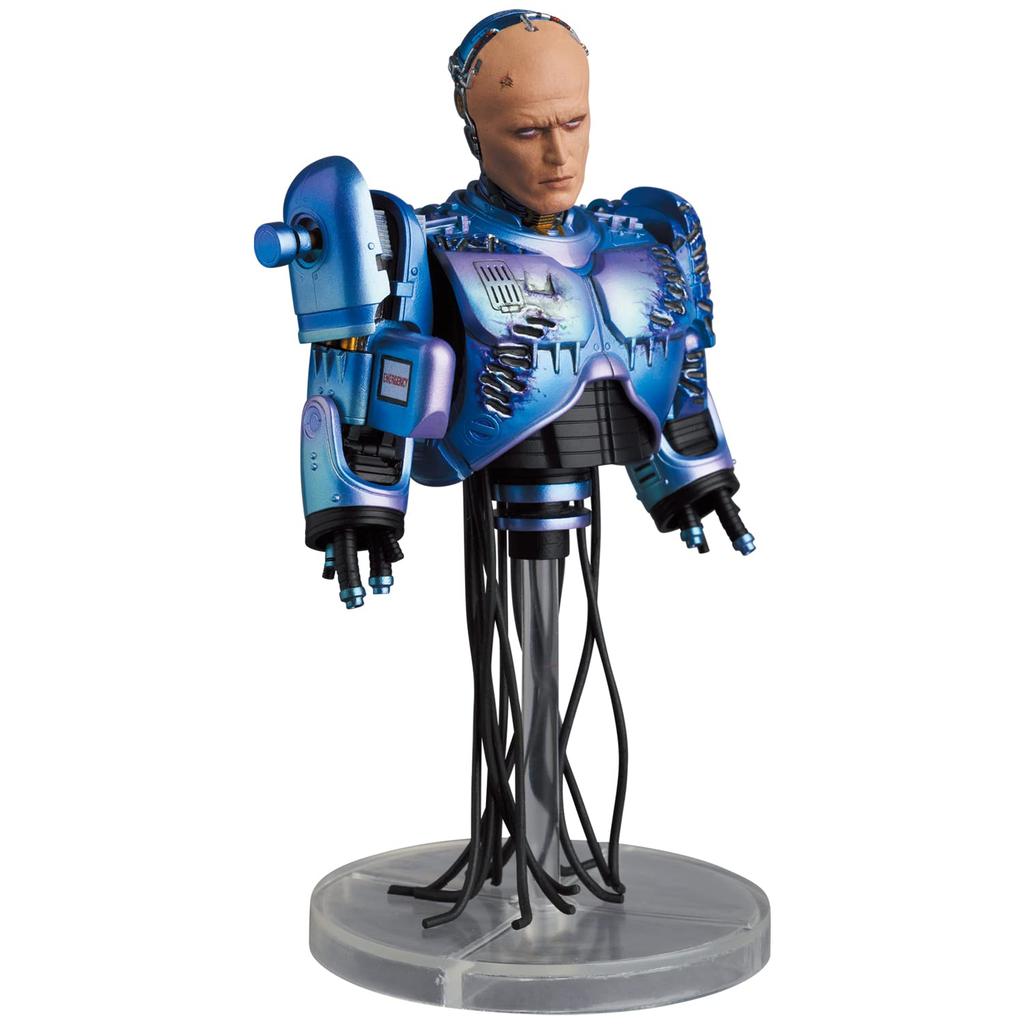 MAFEX ROBOCOP 2 MURPHY HEAD Approximately 160mm action No.196 Ver. tall, non-scale, pre-painted figure.