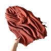 Scarf Women'S Winter Maillard Premium Korean Crumpled Solid Color Cashmere Casual Shawl Dual Use