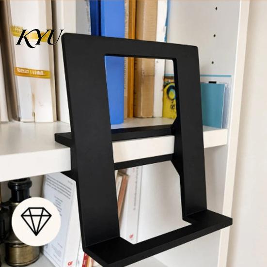 Lightweight Book Stand for Countertop Bookshelf Floating Display Shelf, Vertical Sloping Tablet Stand, Portable Rack Electronics Stable Reading