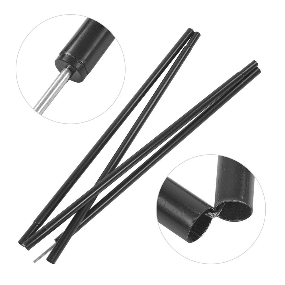 2m Outdoor Iron Tent Shelter Canopy Supporting Folding Rod Pole for Hiking Camping