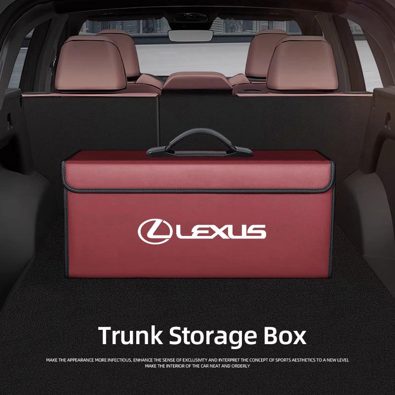 Car Trunk Storage Box Miscellaneous Storage Toolbox Stickers For Lexus LS RZ IS350 ES300 GS350 CT200h GX460 LX570 RX500h NX300 AEG1