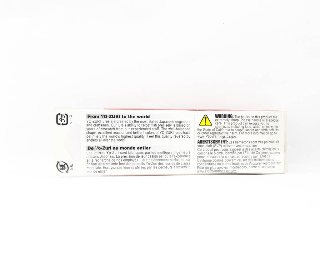 Yo Zuri Воблер Crystal Minnow 70 мм Плавающий R1122-HOBG (1687 г.)