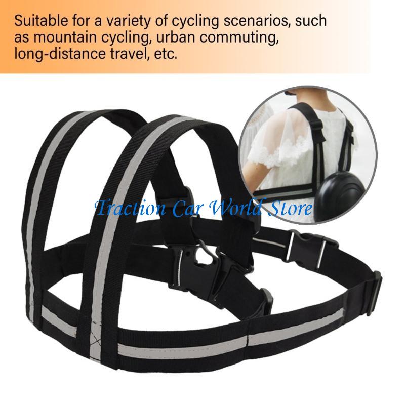 L9BC Adjustable Safety Harness Child Safe Riding Harness Polyester Hardness Child Protections Belt for Motorcycle Riding
