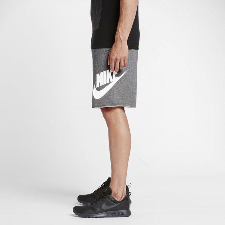 Nike Повседневные шорты мужские серые средние 836278-091