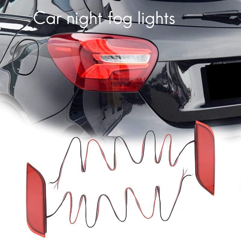 Authentic Automotive Led Rear Bumper Tail Light Brake Light Turn Signal Light Reflector For Subaru / Impreza / Xv / Wrx / Levorg